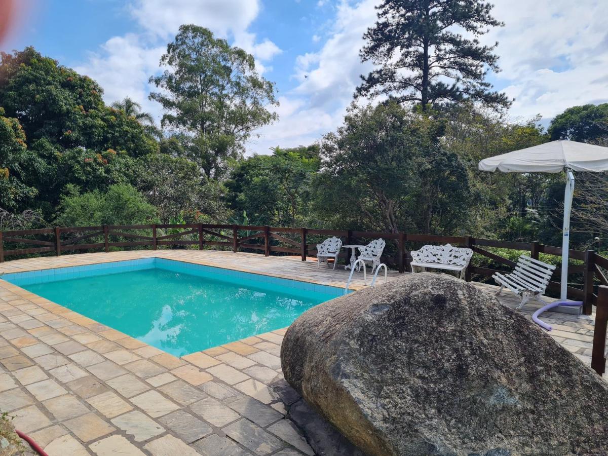 Chacara Mata Fria Com Piscina Aquecida Villa Mairiporã Kültér fotó